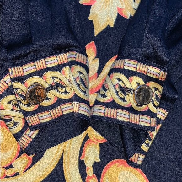 Escada x Margaretha Ley baroque silk blouse - Picture 10 of 16